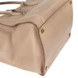 Céline Drummed Calfskin Phantom Handbag
