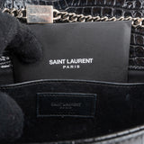 Yves Saint Laurent Croc-Embossed Leather Kate Tassel Crossbody Bag
