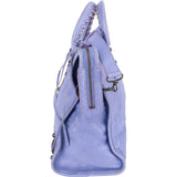 Balenciaga Lilac Leather Classic City Handbag