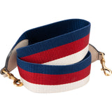 Gucci Multicolor Web Striped Sylvie Bag Strap