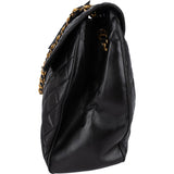 Chanel Quilted Lambskin CC Single Flap Crossbody Bag