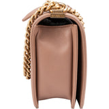 Chanel Chevron Lambskin New Medium Boy  Single Flap Crossbody Bag