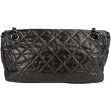 Chanel Quilted Calfskin Chain Me East West Single Flap Shoulder Bag