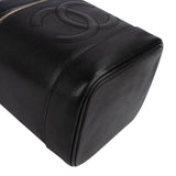 Chanel Caviar Leather CC Vanity Case Handbag