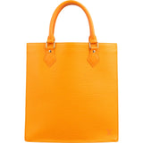 Louis Vuitton Orange Epi Leather Sac Plat Handbag