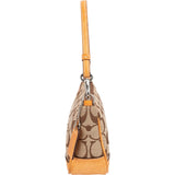 Coach Signature Monogram Pochette Handbag
