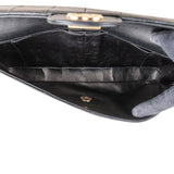 Chanel Quilted Lambskin 24K Gold Chocolate Bar Single Flap Shoulder Bag