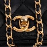 Chanel Quilted Lambskin Mini Rectangular Single Flap Crossbody Bag