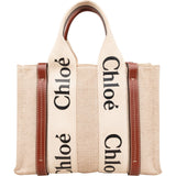 Chloé Canvas Small Woody Tote Handbag