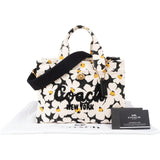 Coach Canvas Ditsy Floral Print Tote 26 Handbag