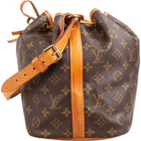 Louis Vuitton Monogram Canvas Sac Noé Petit Shoulder Bag