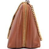 Celine Calfskin Chain Shoulder Triomphe Crossbody Bag