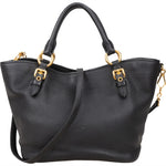 [🔄️B14 / F08] Miu Miu Vitello Daino Leather Tote Handbag - vintageandkickz