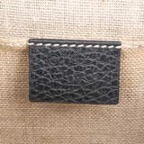 Gucci Grained Leather Small Interlocking GG Shoulder Crossbody Bag