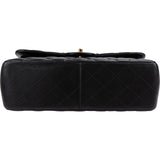 Chanel Quilted Lambskin Jumbo Double Flap Crossbody Bag
