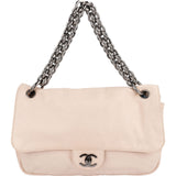 Chanel Leather Modern Chain Single Flap Shoulder Bag