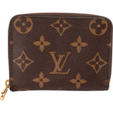 Louis Vuitton Monogram Canvas Zippy Coin Wallet