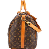 Louis Vuitton Monogram Canvas Keepall 50 Bandoulière Travel Bag
