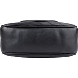Gucci Black Stitched Calfskin Soho GG Camera Crossbody Bag