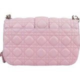 Christian Dior Pink Quilted Leather Diorama Shoulder Bag