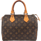Louis Vuitton Monogram Canvas Speedy 25 Handbag