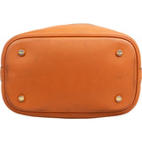 MCM Monogram Visetos Aren Drawstring Bucket Crossbody Bag