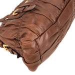Prada Quilted Nappa Leather Gaufre Satchel Handbag - vintageandkickz