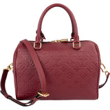 Louis Vuitton Monogram Empreinte Leather Speedy 25 Bandoulière Handbag