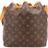 Louis Vuitton Monogram Canvas Sac Noé Petit Shoulder Bag