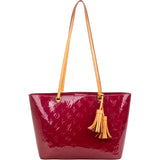 Louis Vuitton Monogram Vernis Leather Long Beach Shoulder Bag