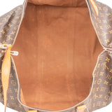 Louis Vuitton Monogram Canvas Keepall 55 Bandoulière Travel Bag