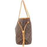 Louis Vuitton Monogram Canvas Neverfull MM Shoulder Bag