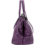 Bottega Veneta Intrecciato Nappa Leather Baby Roma Handbag