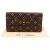 Louis Vuitton Monogram Canvas Sarah Wallet