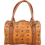 MCM Monogram Visetos Boston Handbag