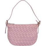 Fendi Monogram Zucca Pochette Handbag