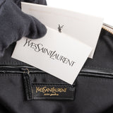Yves Saint Laurent Metallic Silver Leather Muse Handbag
