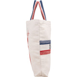 Christian Dior Embroidered Cotton Limited Collection Emblem Tote Handbag