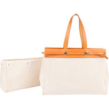 Hermès Classic Cotton Cabas GM Handbag - vintageandkickz