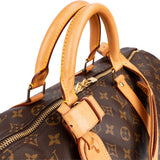 Louis Vuitton Monogram Canvas Keepall 50 Bandoulière Travel Bag