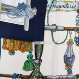 Hermès Passementerie Silk Carre 90 Scarf Tuch