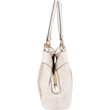 Coach Monogram Signature Jacquard Hallie Shoulder Bag