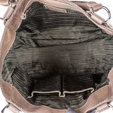 Prada Cervo Antik Stitching Hobo Shoulder Bag