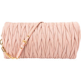 Miu Miu Matelassé Nappa Leather Fold Over Clutch Crossbody Bag