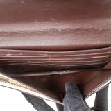 Coach Pebbled Leather Tea Rose Applique Foldover Crossbody Bag
