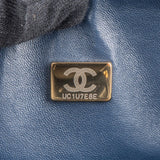 Chanel Quilted Caviar Leather Champagnee Gold Small Double Flap Shoulder Bag