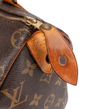 Louis Vuitton Monogram Canvas Speedy 25 Handbag