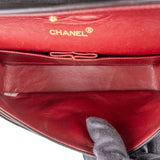 Chanel Quilted Lambskin 24K Gold Medium Double Flap Shoulder Bag