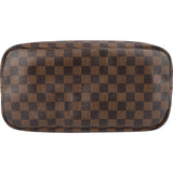 Louis Vuitton Monogram Damier Ebene Canvas Neverfull MM Shoulder Bag