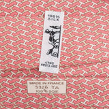 Hermès H Pattern Silk Tie Krawatte